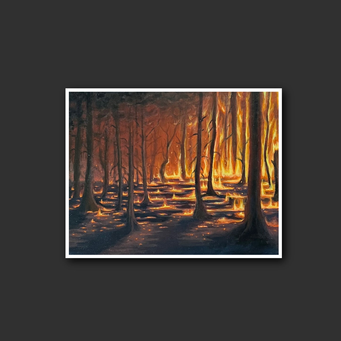 "The Approach" Art Print
