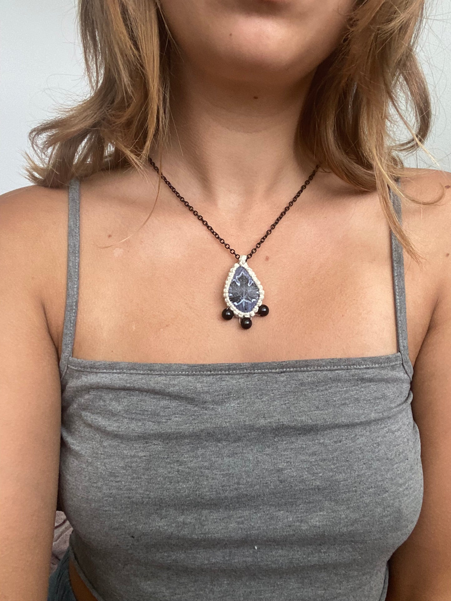 Painted Seashell Necklace