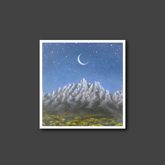 “Lustful for Desert Peaks” Art Print
